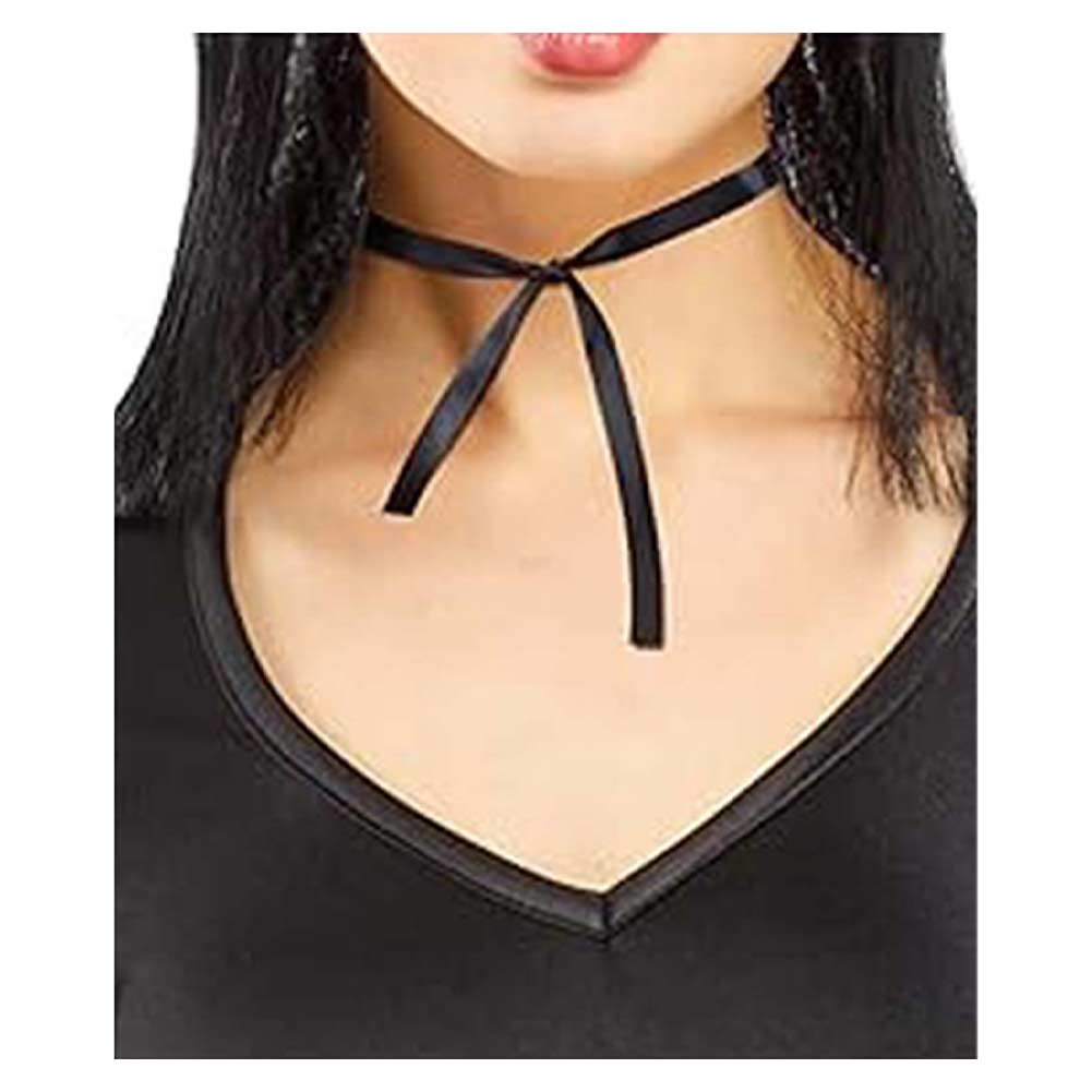 Beetlejuice Lydia Women Black Dress Outfits Halloween Carnival Cosplay Costume