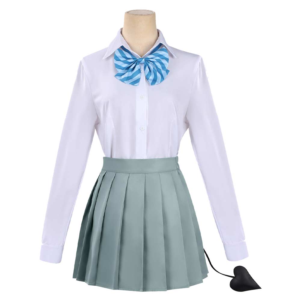 Kanan-sama Is Easy as Hell Kanan Takakiyo Women Blue Outfit Halloween Carnival Cosplay Costume