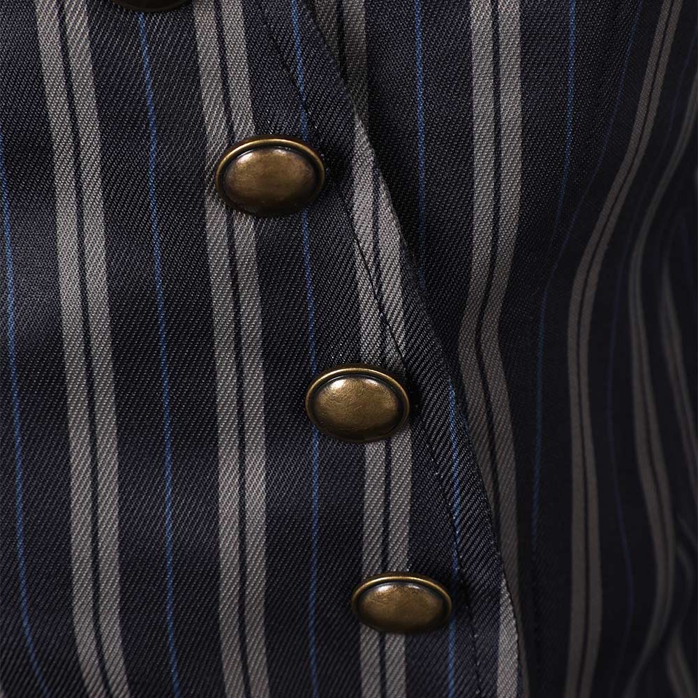 Wicked (2024) Elphaba Women Vest School Uniform Outfits Halloween Carnival Cosplay Costume