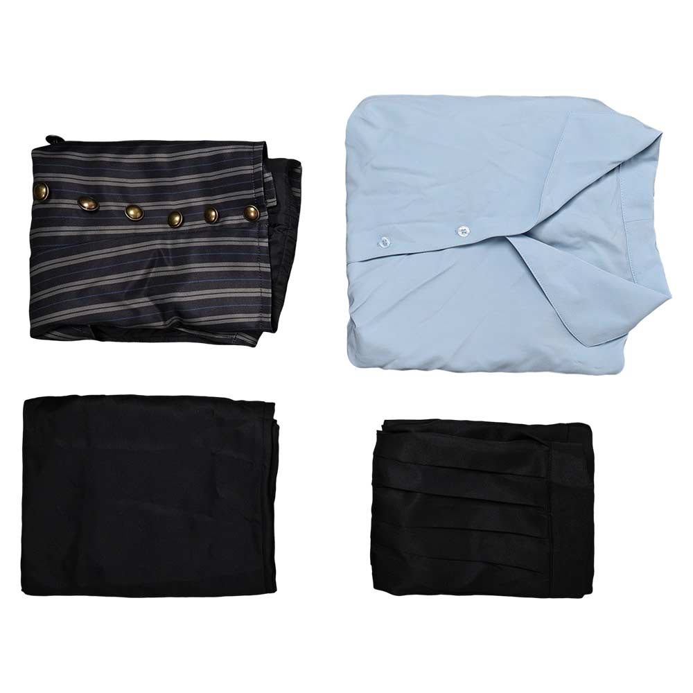 Wicked (2024) Elphaba Women Vest School Uniform Outfits Halloween Carnival Cosplay Costume