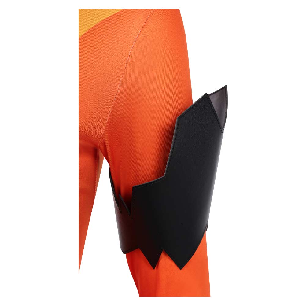 Invincible Season 4 Volcanikka Women Orange Jumpsuit Outfits Halloween Carnival Cosplay Costume