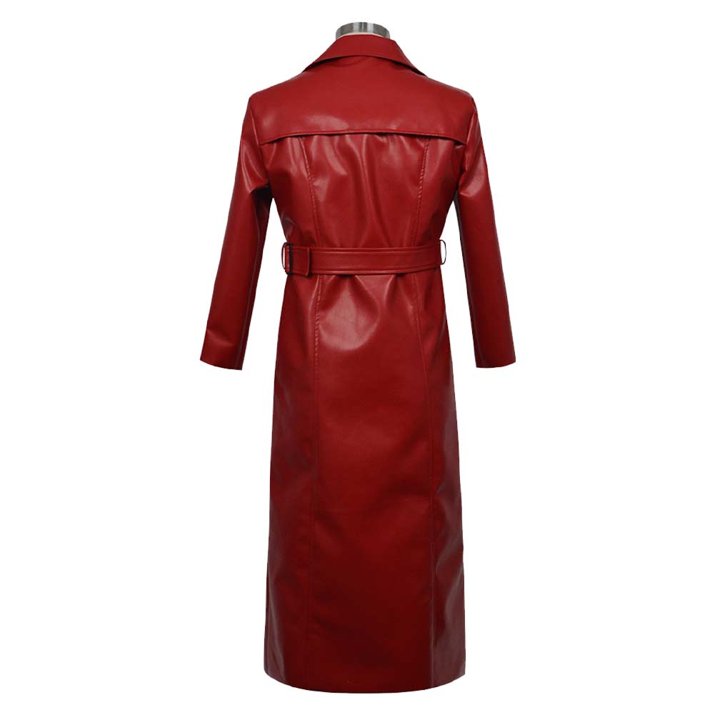 Homicipher Scarlet Rain Men Red Overcoat Outfits Halloween Carnival ...