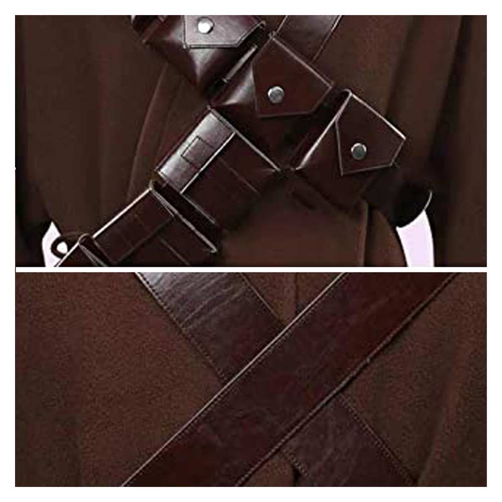 SW Jawa Adult Brown Robe Outfits Halloween Carnival Cosplay Costume