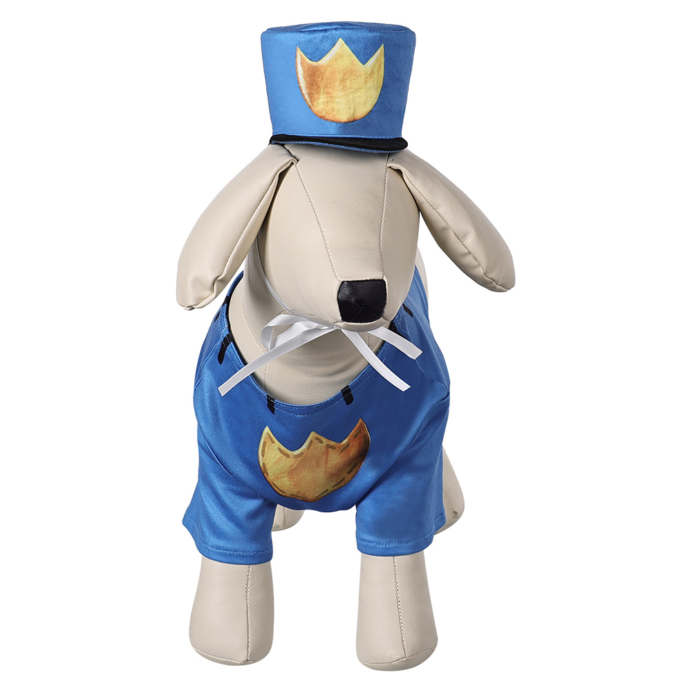 Dog Man Blue Pet Outfits Halloween Carnival Cosplay Costume