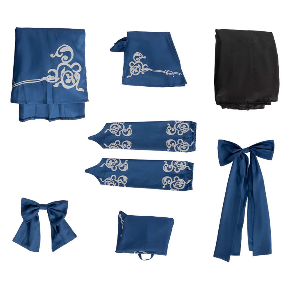 Fate/stay night Saber Altria Pendragon Women Blue Dress Outfits Halloween Carnival Cosplay Costume