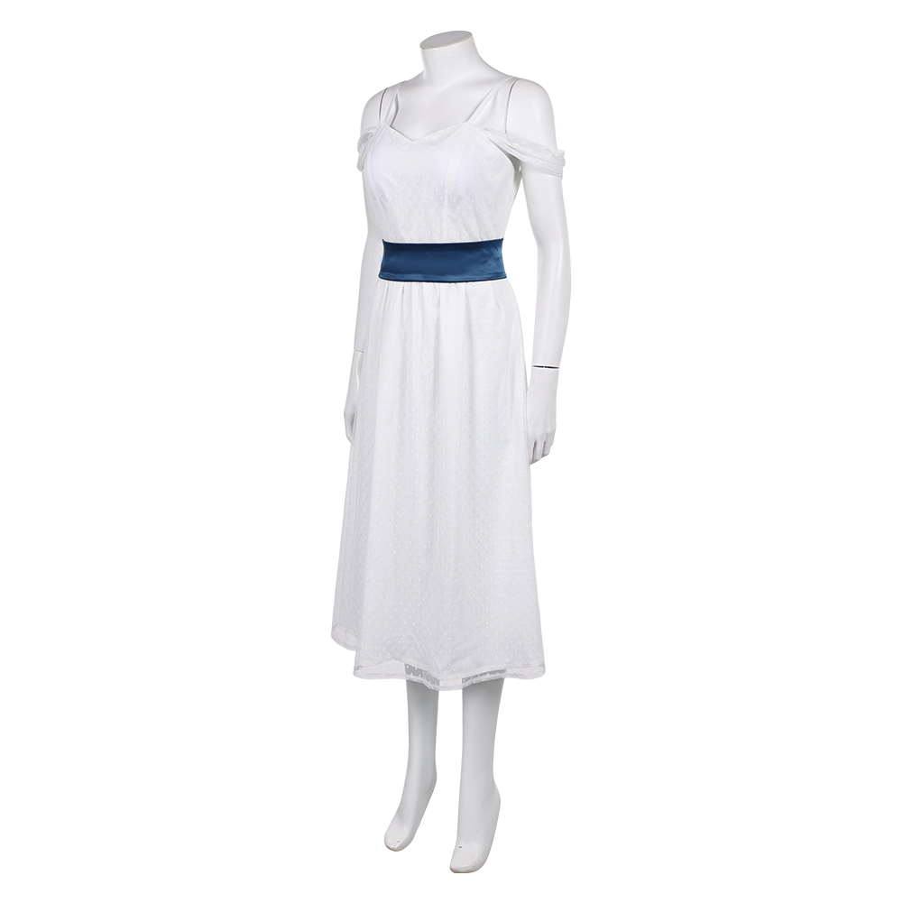 Fear Street Lori Granger White Dress Halloween Carnival Party Cosplay Costume
