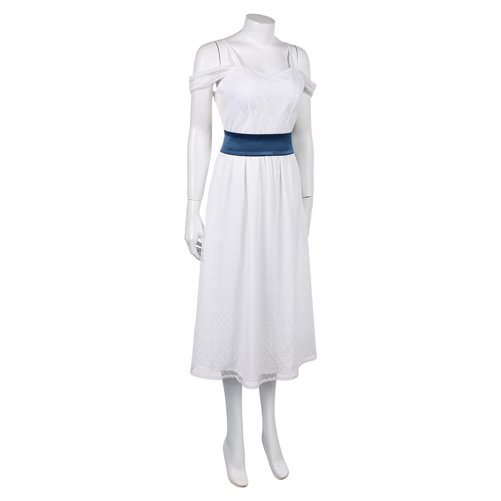 Fear Street Lori Granger White Dress Halloween Carnival Party Cosplay Costume