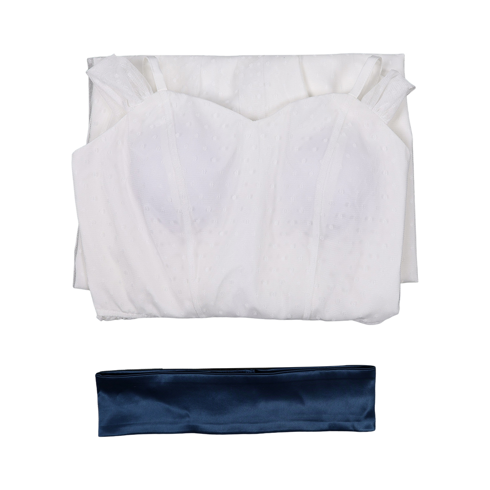 Fear Street Lori Granger White Dress Halloween Carnival Party Cosplay Costume