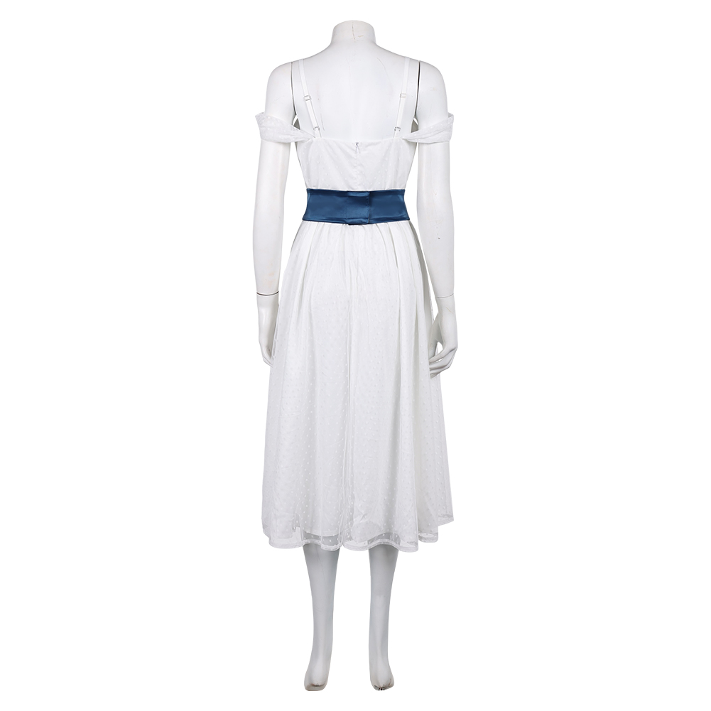 Fear Street Lori Granger White Dress Halloween Carnival Party Cosplay Costume