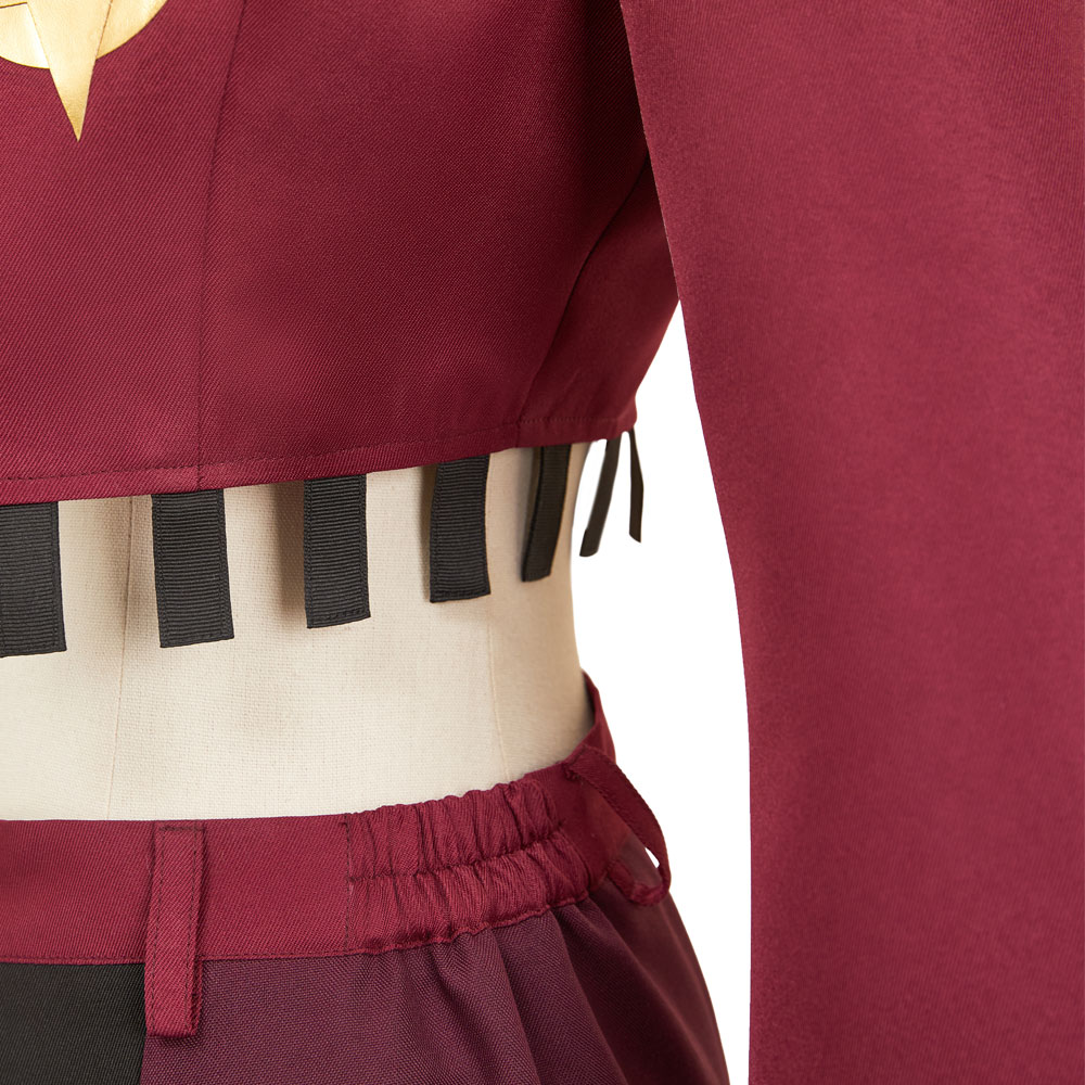 Hazbin Hotel Season 2 Angel Dust Rose Red Outfit Halloween Carnival Cosplay Costume