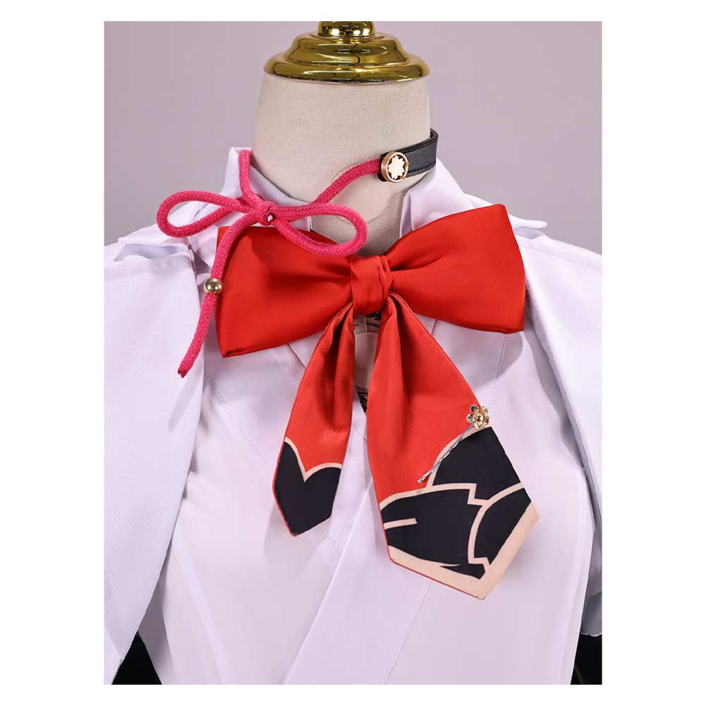Honkai: Star Rail Evanescia Women White Outfit Halloween Carnival Cosplay Costume