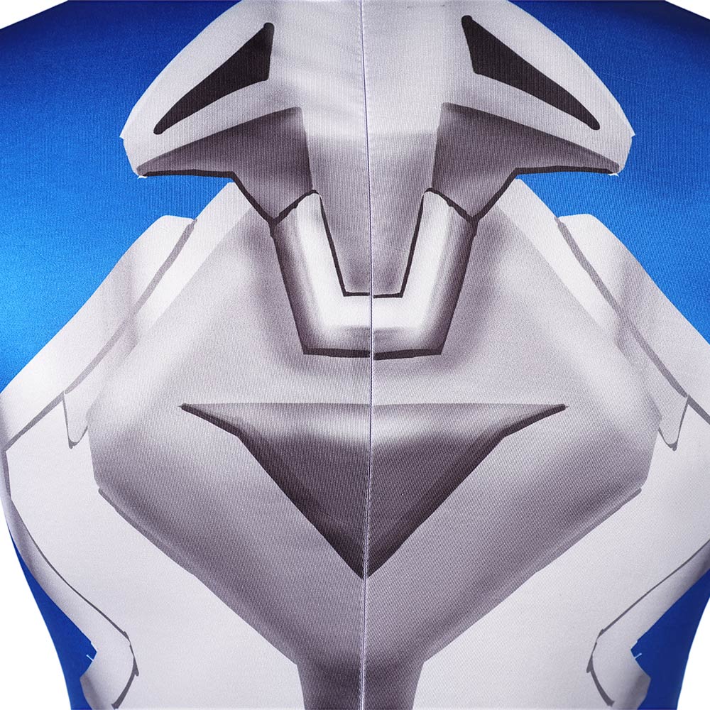 Rivals Mr.Fantastc Reed Richards Jumpsuit Outfit Halloween Carnival Cosplay Costume