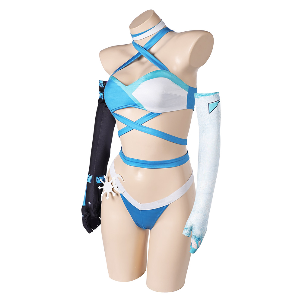Rivals Luna Snow Women Sexy Straps Lingerie Outfits Halloween Carnival Cosplay Costume