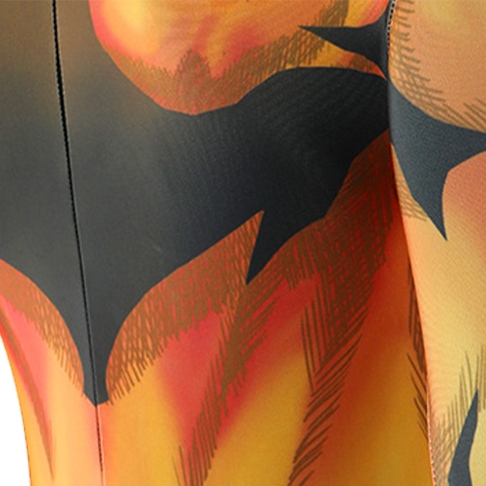 Sentry Men Yellow Jumpsuit Outfits Halloween Carnival Cosplay Costume