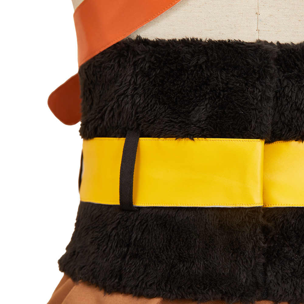 One Piece Elbaph Luffy Leather Outfit Halloween Carnival Cosplay Costume