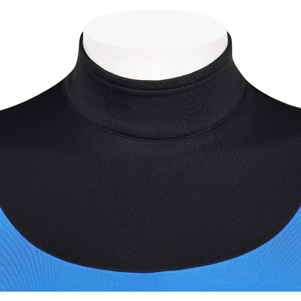 Invisible Woman Blue Jumpsuit Halloween Carnival Party Cosplay Costume