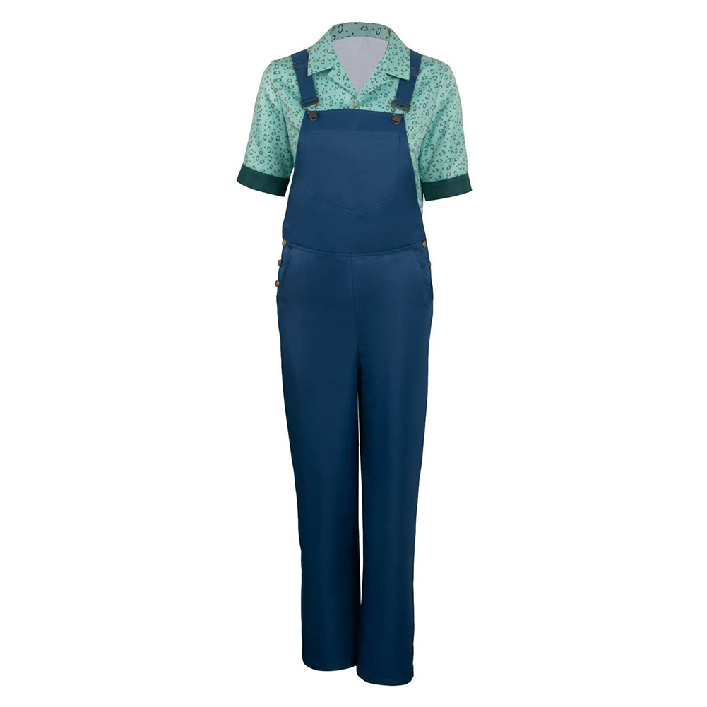 Ghostbusters: Frozen Empire Phoebe Spengler Blue Overall Outfit Carnival Halloween Cosplay Costume
