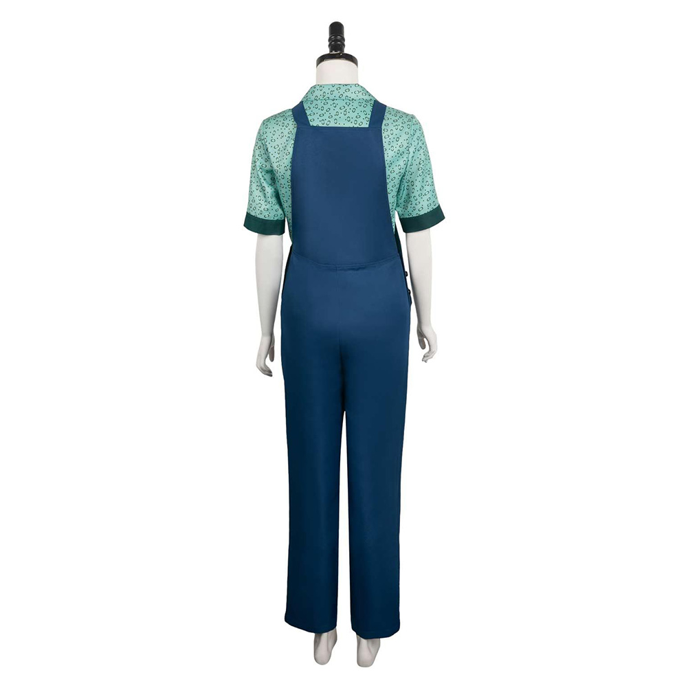 Ghostbusters: Frozen Empire Phoebe Spengler Blue Overall Outfit Carnival Halloween Cosplay Costume