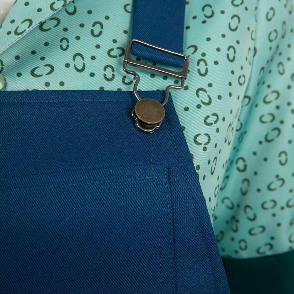 Ghostbusters: Frozen Empire Phoebe Spengler Blue Overall Outfit Carnival Halloween Cosplay Costume