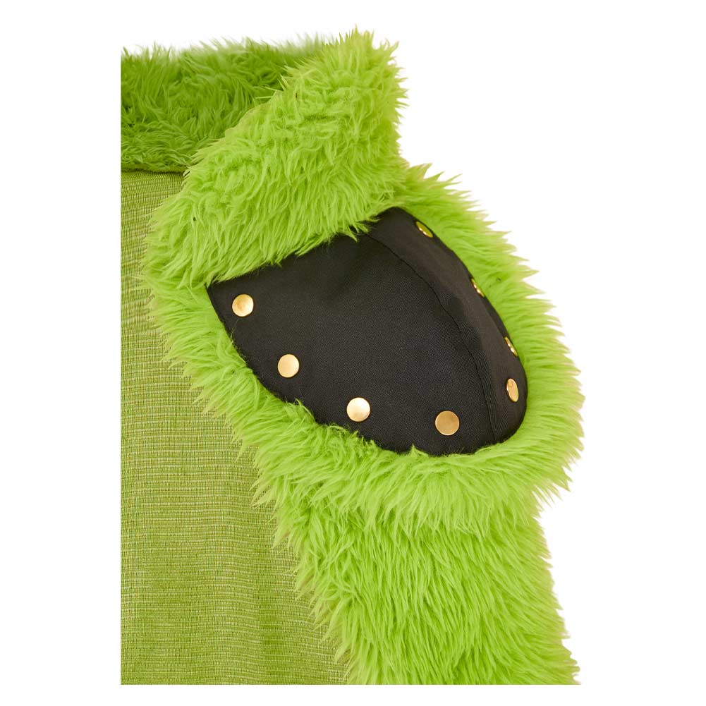 One Piece Zoro Green Plush Cloak Halloween Carnival Cosplay Costume