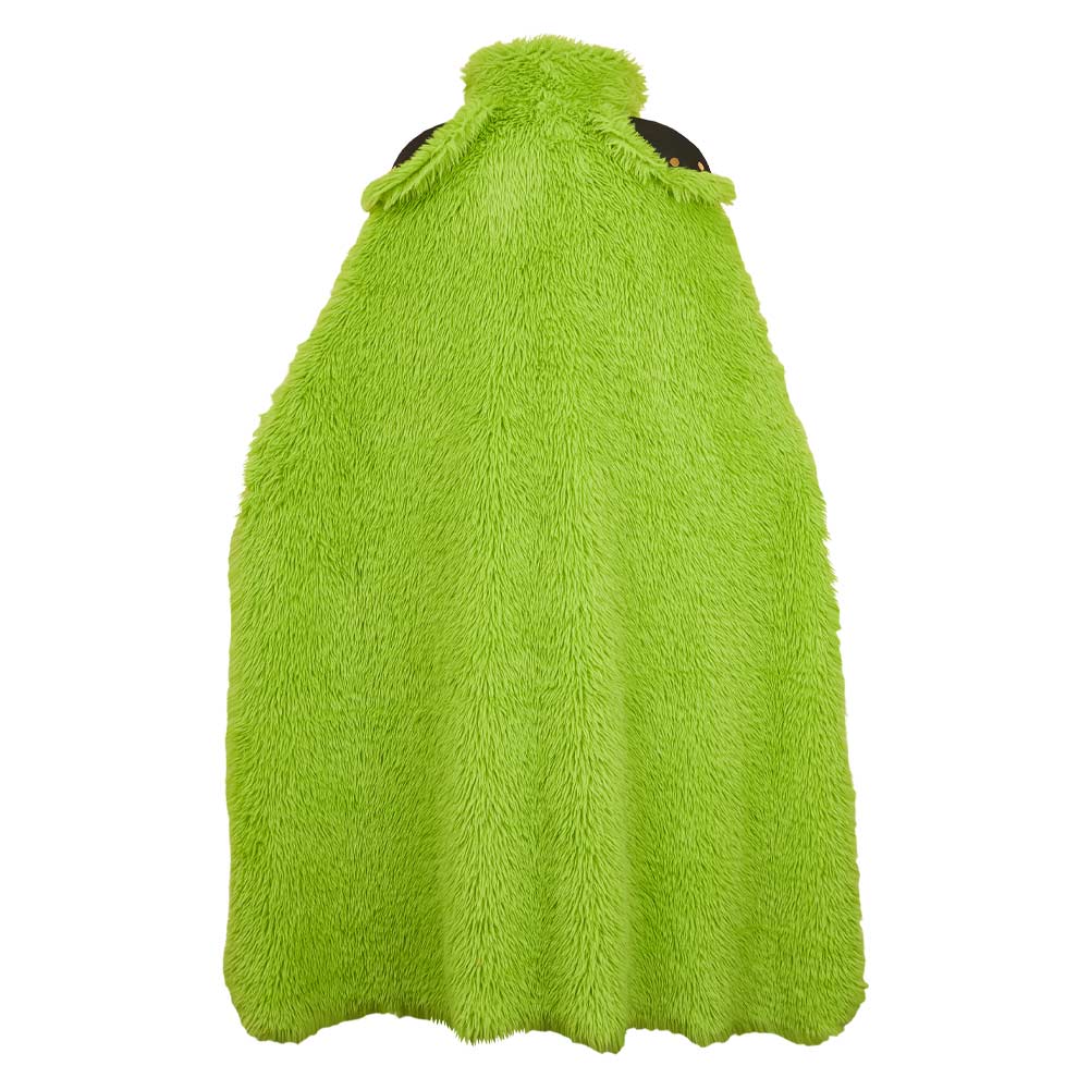 One Piece Zoro Green Plush Cloak Halloween Carnival Cosplay Costume