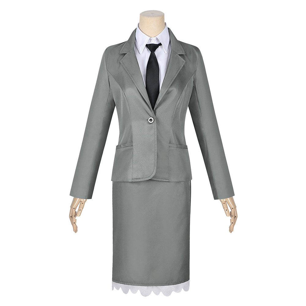 Shunkashuutou Daikousha: Haru no Mai Hinagiku Kayou Women Gray Halloween Carnival Cosplay Costume