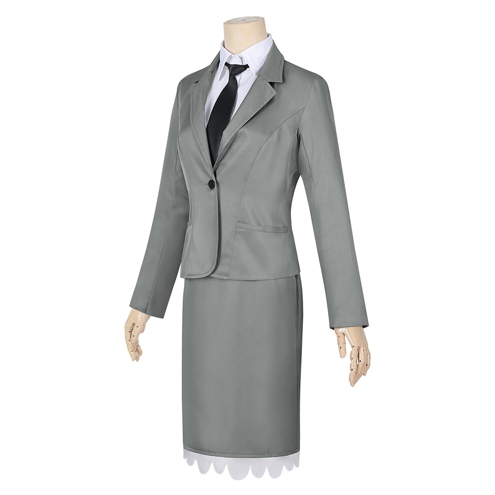 Shunkashuutou Daikousha: Haru no Mai Hinagiku Kayou Women Gray Halloween Carnival Cosplay Costume