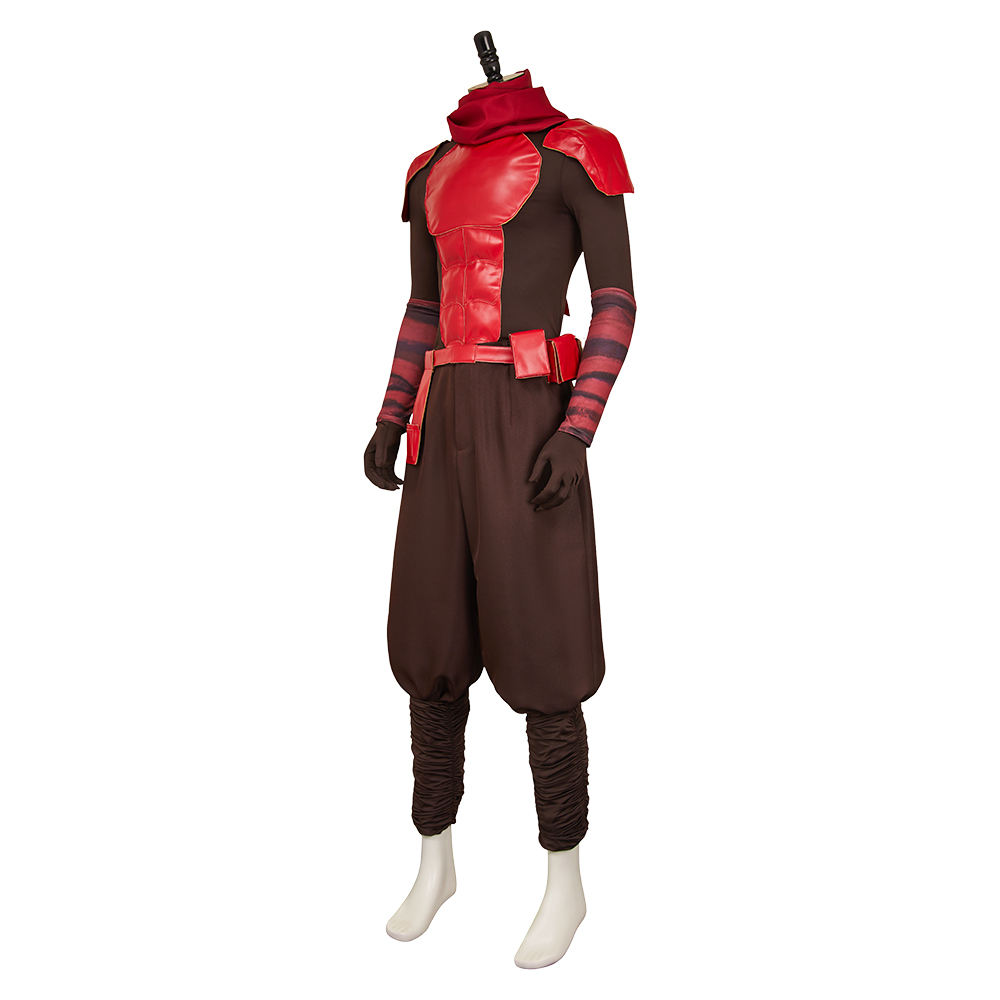 Daredevil: Born Again(2025) Matt Murdock Men Red Jumpsuit Outfits Halloween Carnival Cosplay Costume