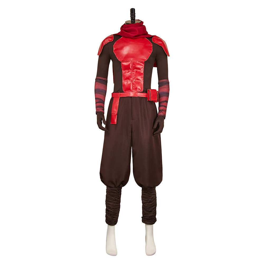 Daredevil: Born Again(2025) Matt Murdock Men Red Jumpsuit Outfits Halloween Carnival Cosplay Costume