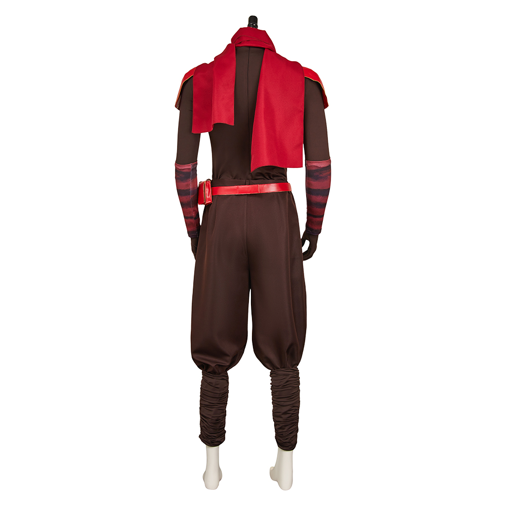 Daredevil: Born Again(2025) Matt Murdock Men Red Jumpsuit Outfits Halloween Carnival Cosplay Costume