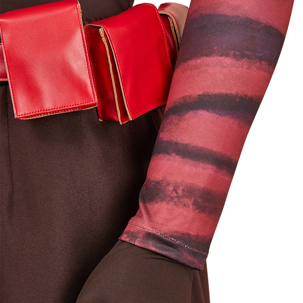 Daredevil: Born Again(2025) Matt Murdock Men Red Jumpsuit Outfits Halloween Carnival Cosplay Costume