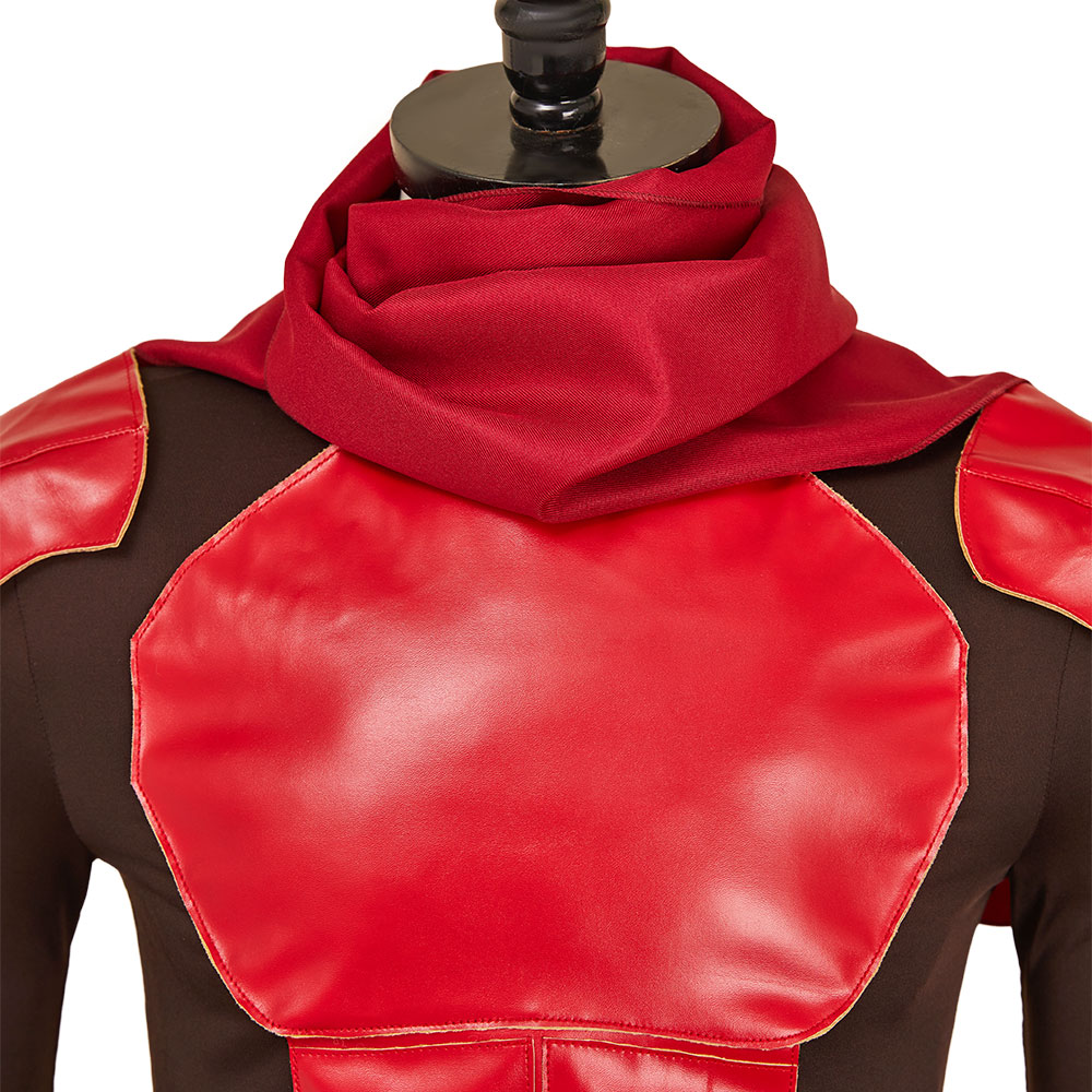 Daredevil: Born Again(2025) Matt Murdock Men Red Jumpsuit Outfits Halloween Carnival Cosplay Costume