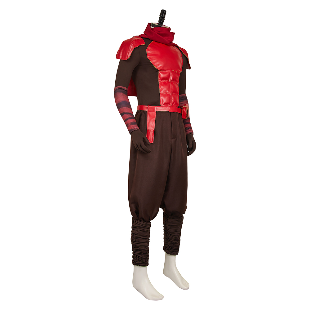 Daredevil: Born Again(2025) Matt Murdock Men Red Jumpsuit Outfits Halloween Carnival Cosplay Costume