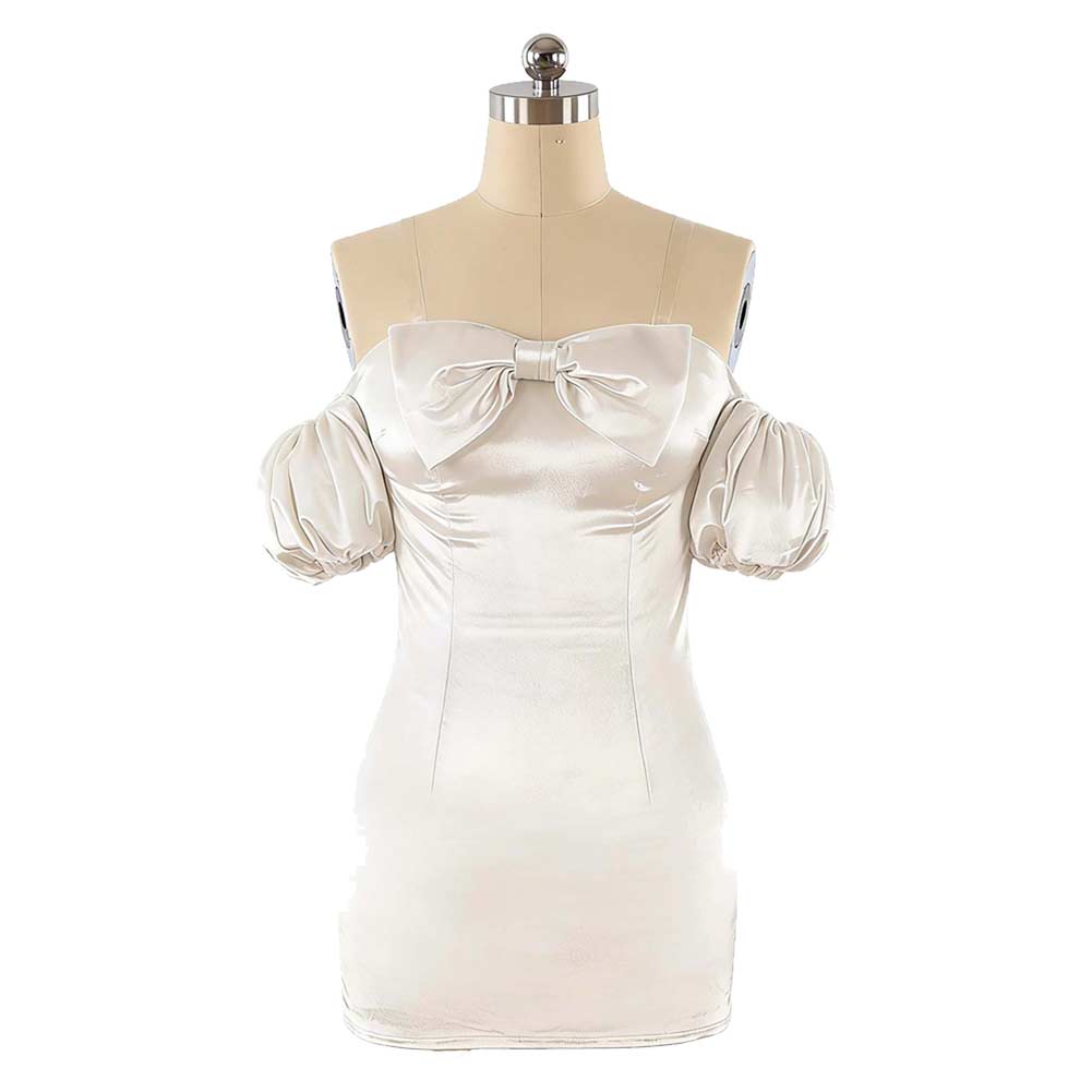 Alien Stage Sua Women White Dress Outfits Halloween Carnival Cosplay Costume