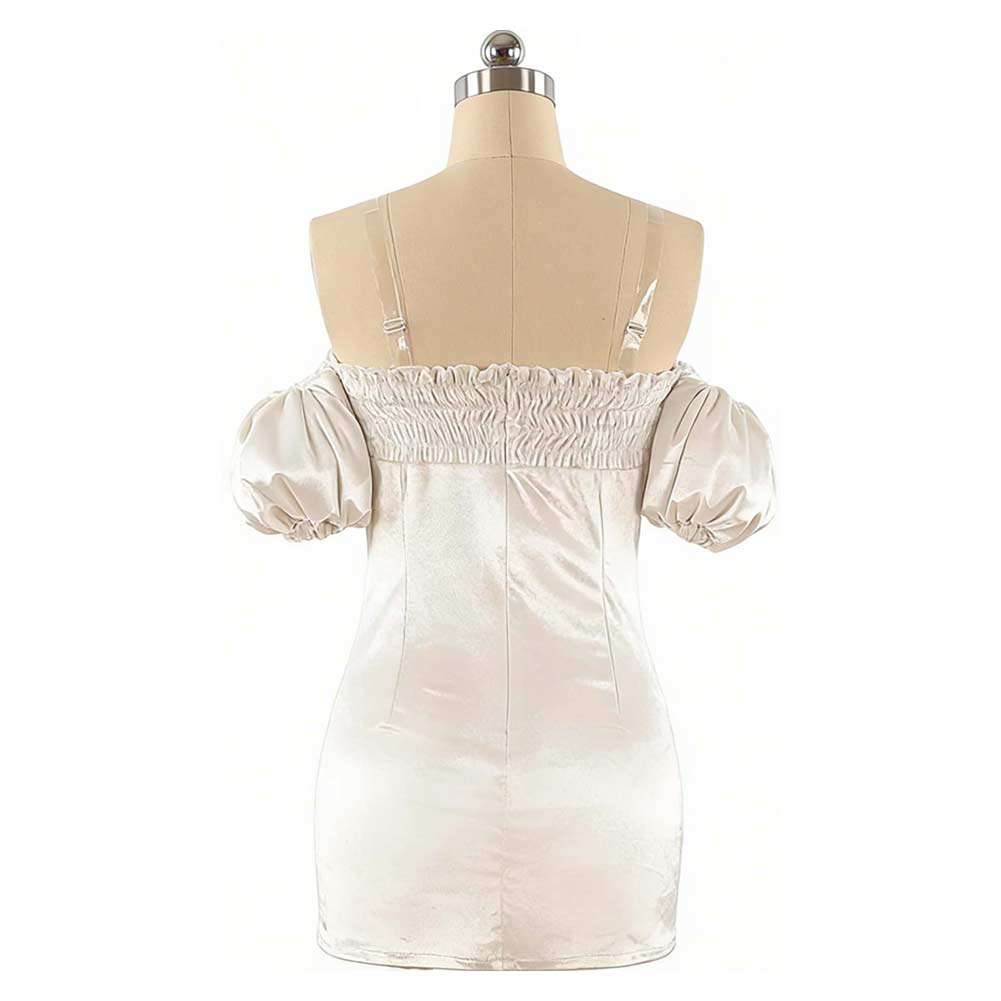 Alien Stage Sua Women White Dress Outfits Halloween Carnival Cosplay Costume