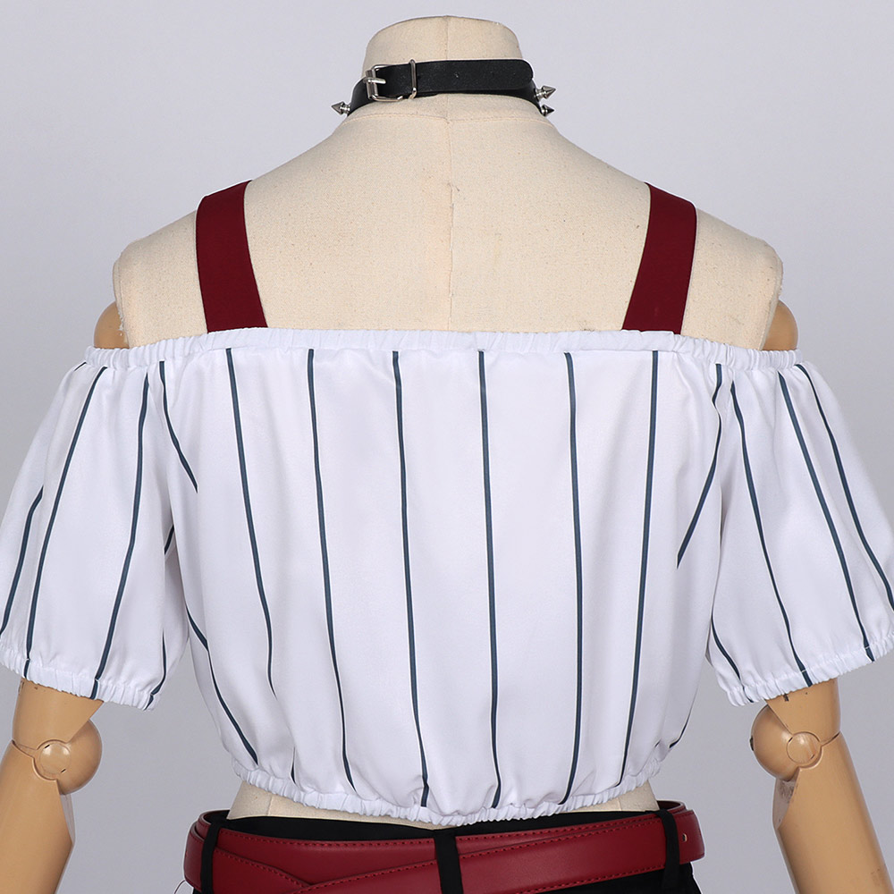 Kirara Hoshi White Outfit Halloween Carnival Cosplay Costume