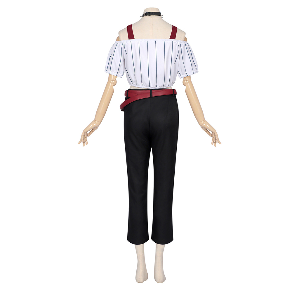 Kirara Hoshi White Outfit Halloween Carnival Cosplay Costume