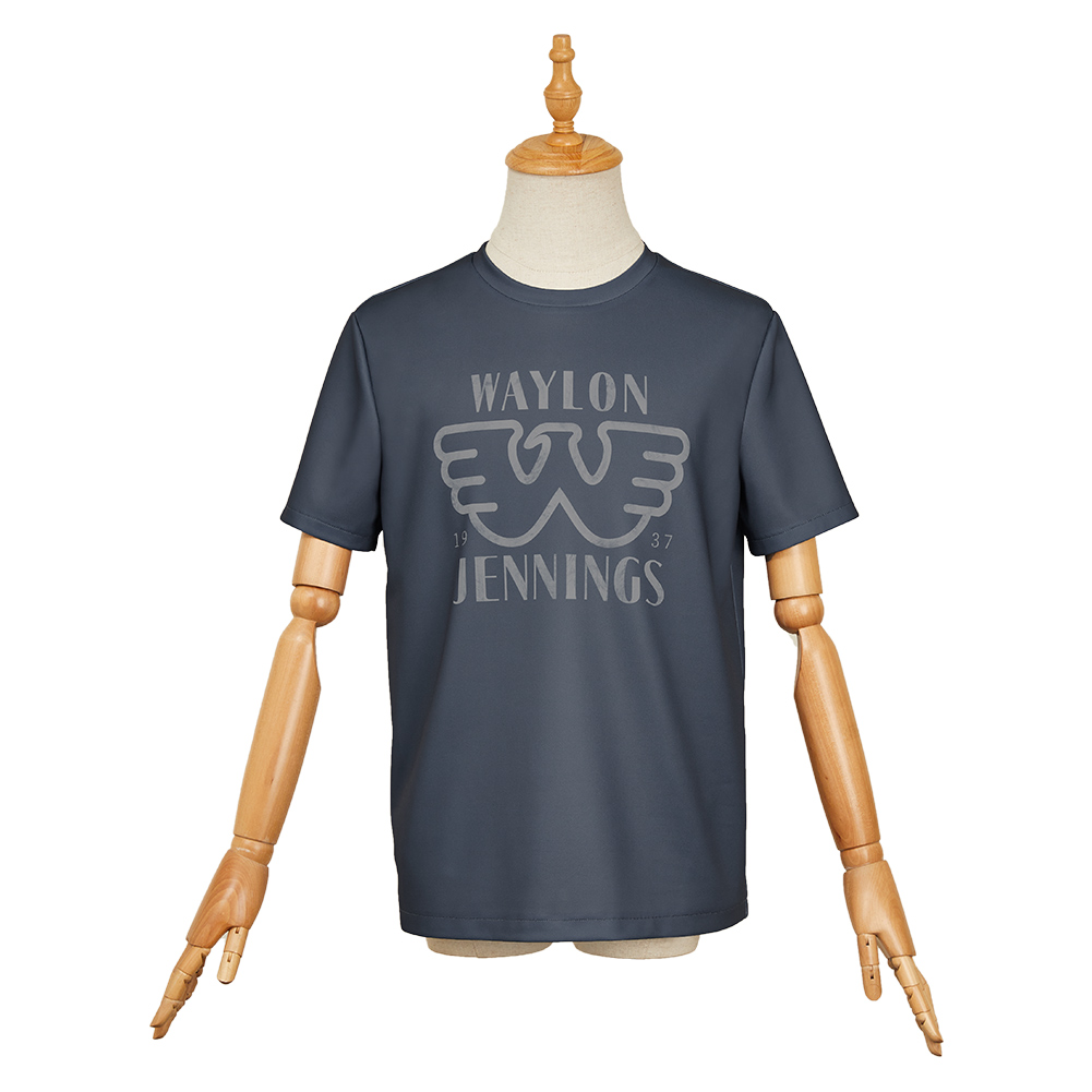 The Accountant 2 (2025) Christian Wolff Grey T-shirt Outfits Halloween Carnival Cosplay Costume