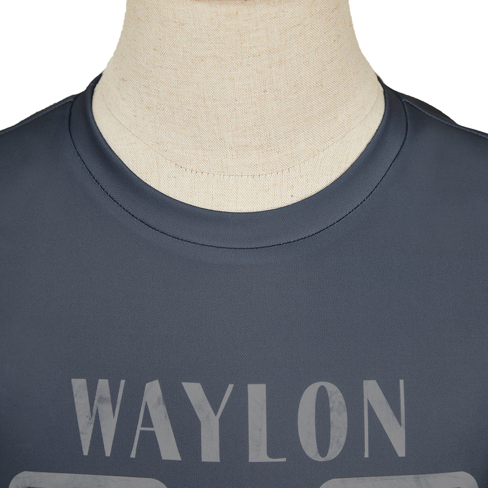 The Accountant 2 (2025) Christian Wolff Grey T-shirt Outfits Halloween Carnival Cosplay Costume