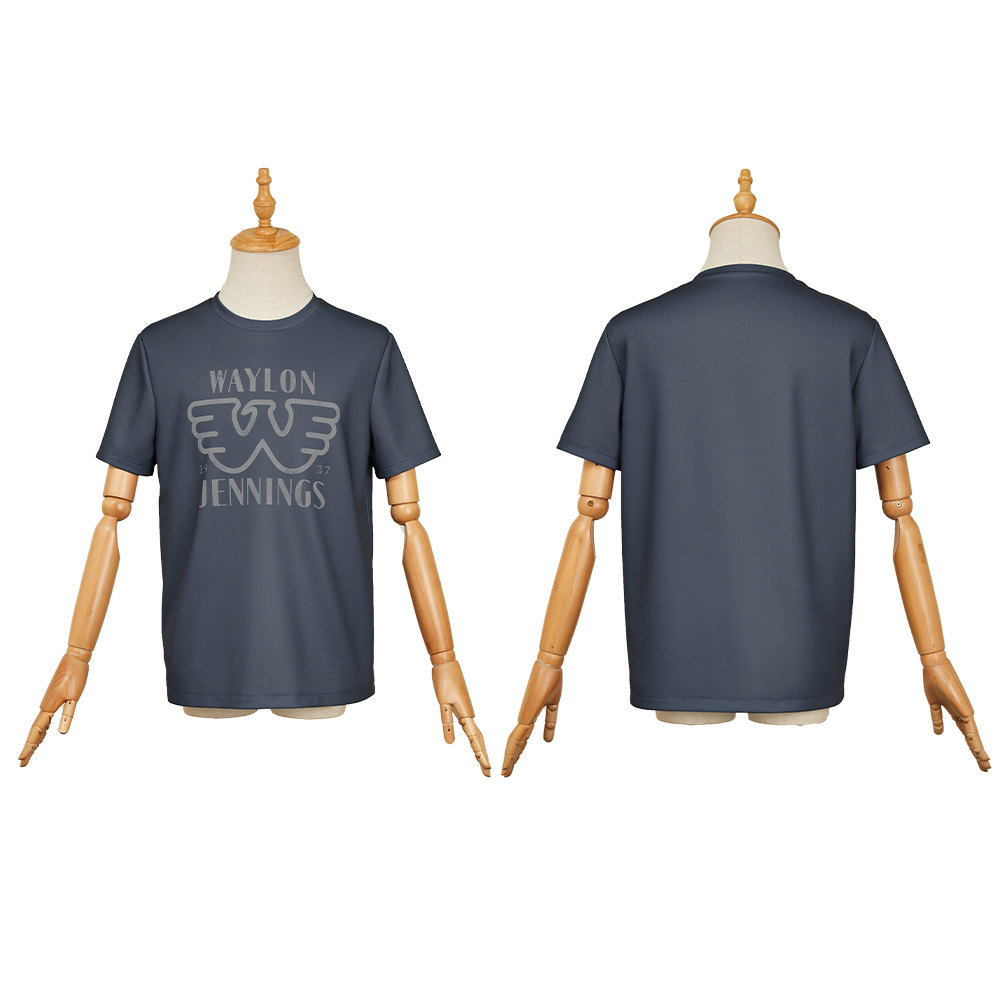 The Accountant 2 (2025) Christian Wolff Grey T-shirt Outfits Halloween Carnival Cosplay Costume