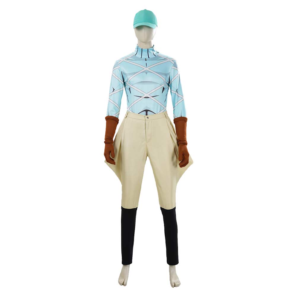 Diego Brando Blue Outfit Halloween Carnival Cosplay Costume