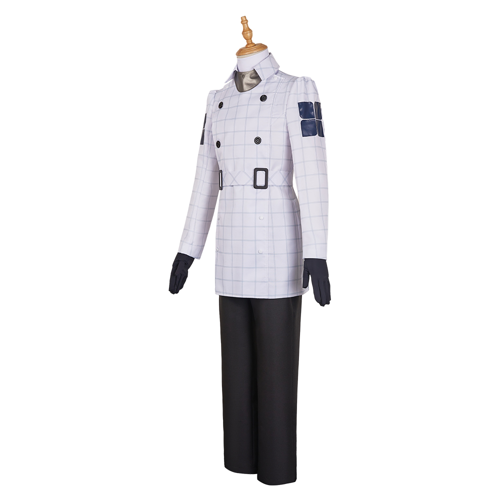 Metaphor: ReFantazio Will Whit Uniform Outfits Halloween Carnival Cosplay Costume