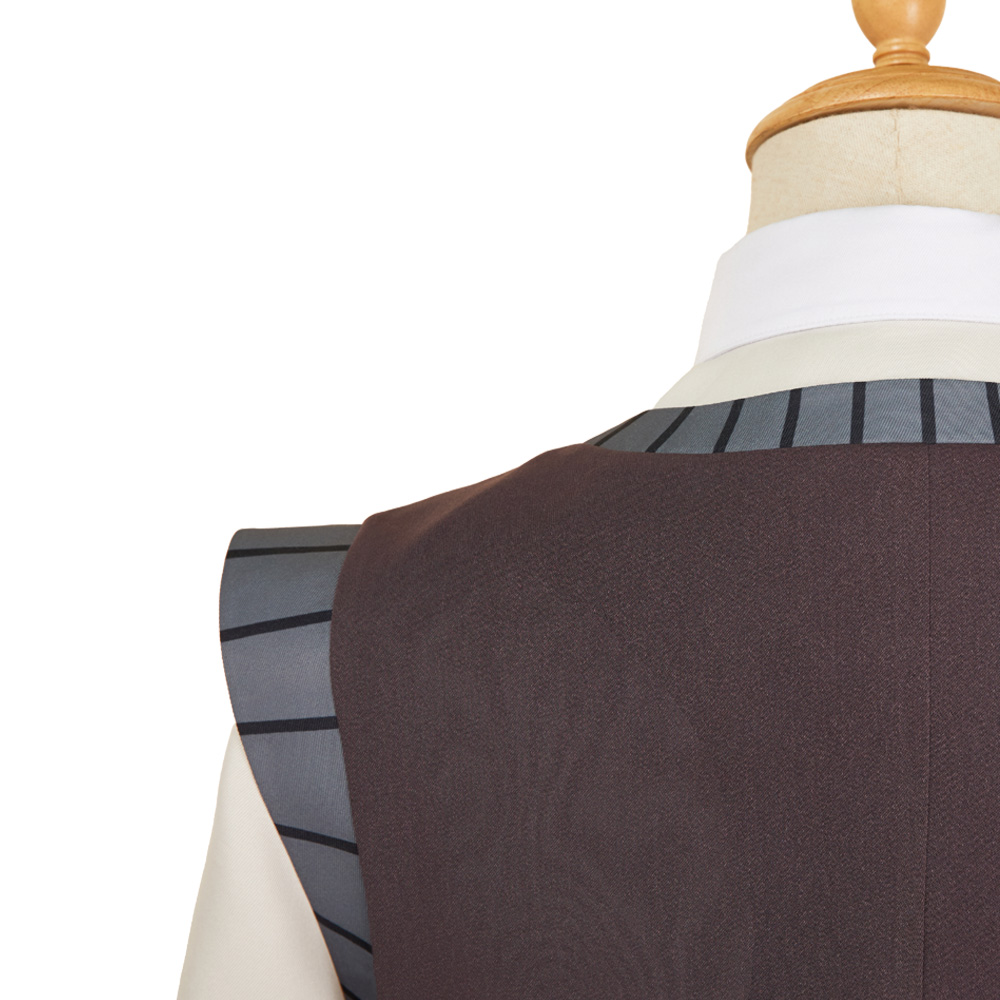 Hazbin Hotel Season 2 VOX Grey Uniform Outfit Halloween Carnival Cosplay Costume