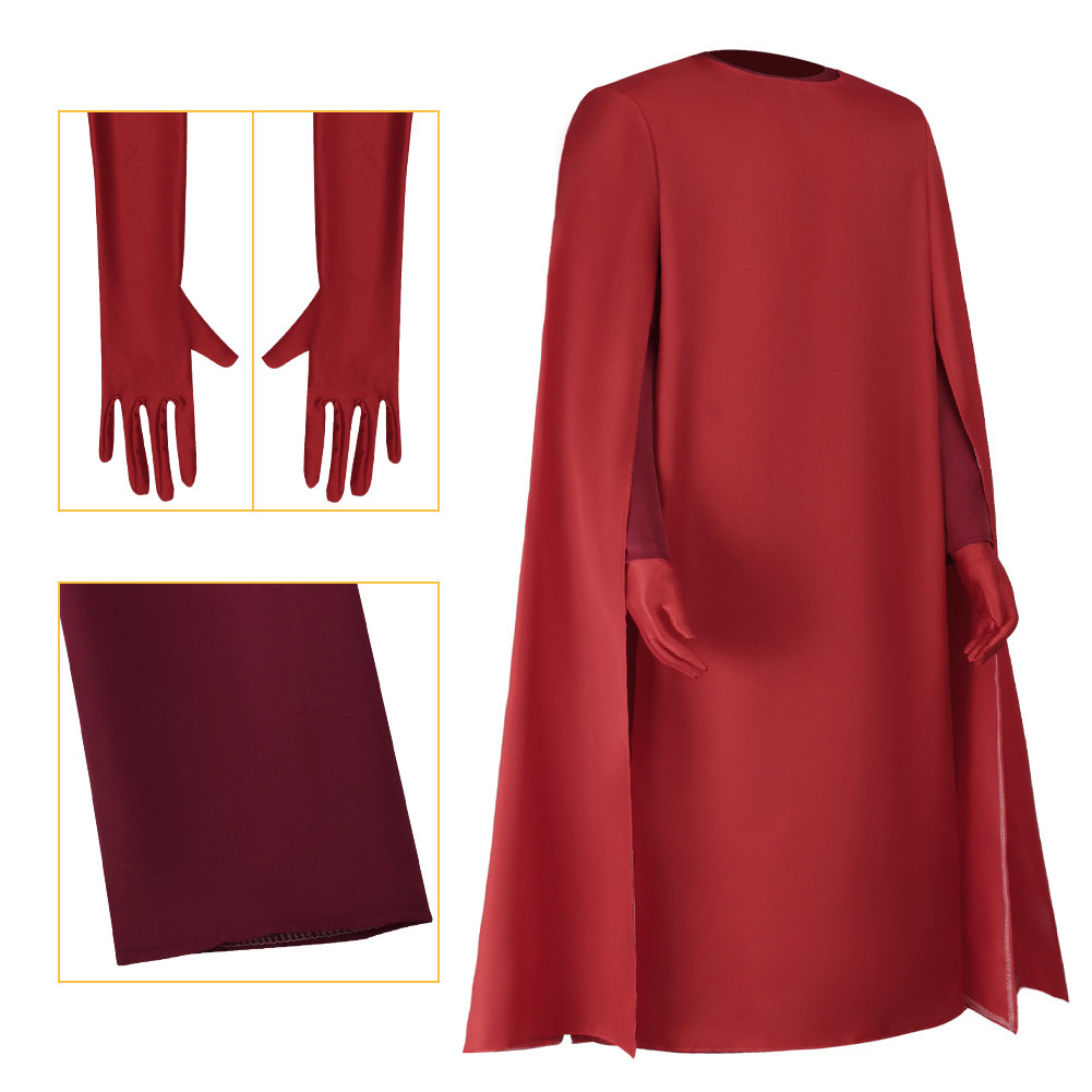 Emperor‘s Royal Guard Red Cape Outfits Halloween Carnival Cosplay Costume