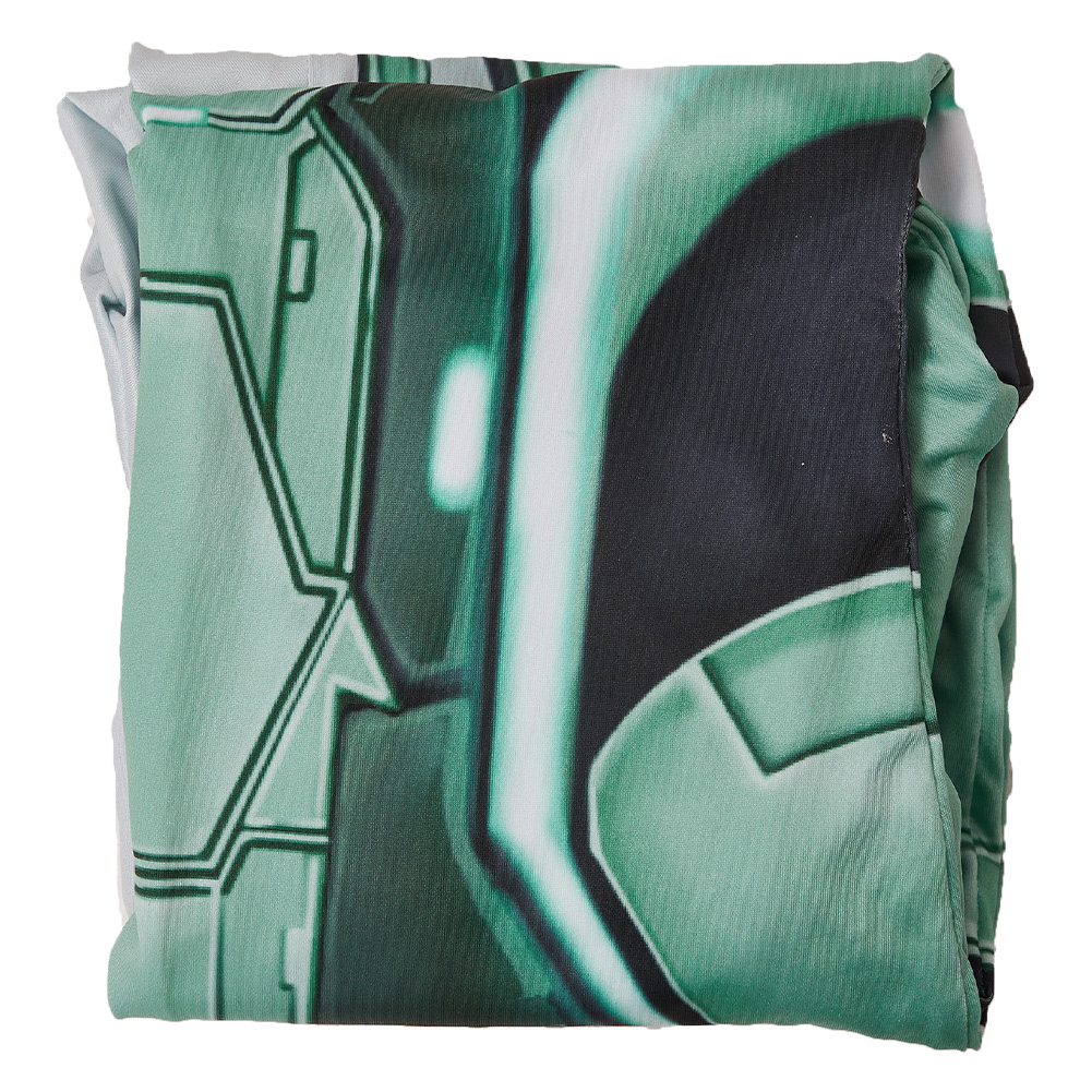 Split Fiction Zoe Women Green Sci-Fi Jumpsuit Outfits Halloween Carnival Cosplay Costume