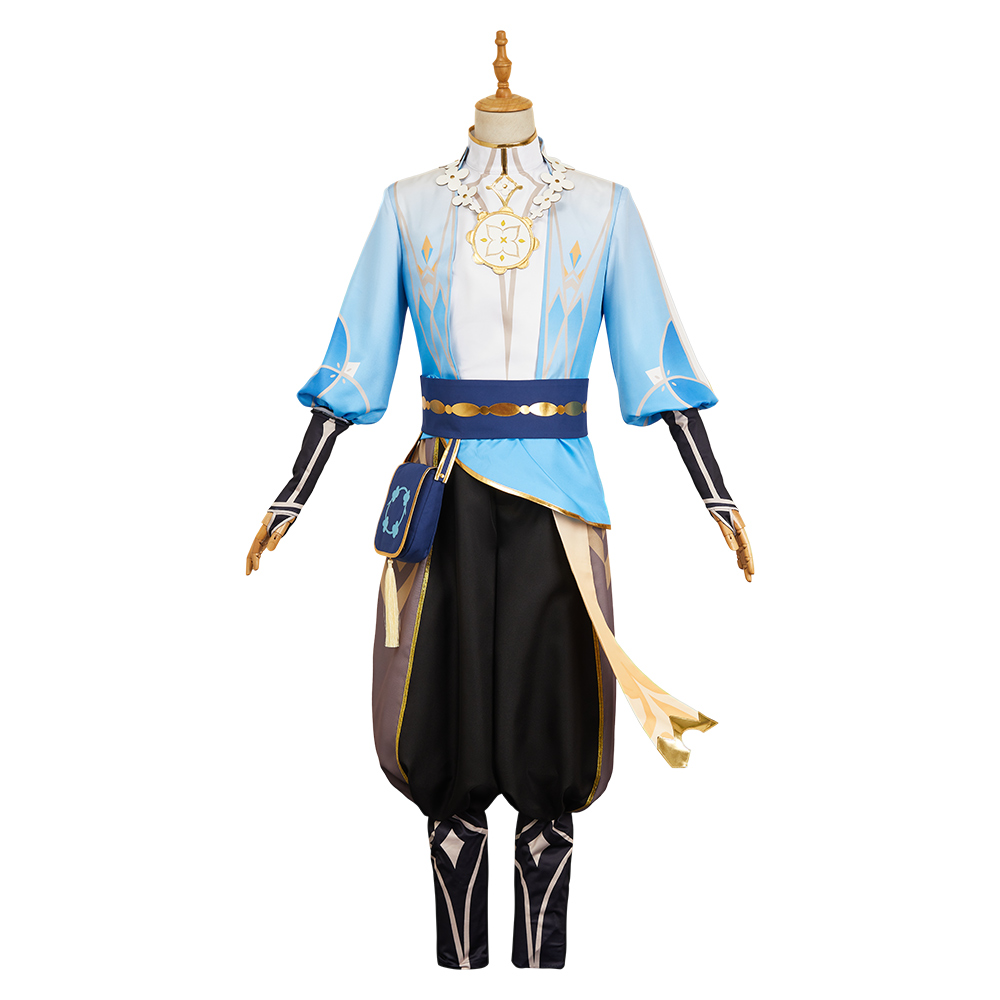 Genshin Impact Aether Knight of Flowers Outfits Halloween Carnival Cosplay Costume