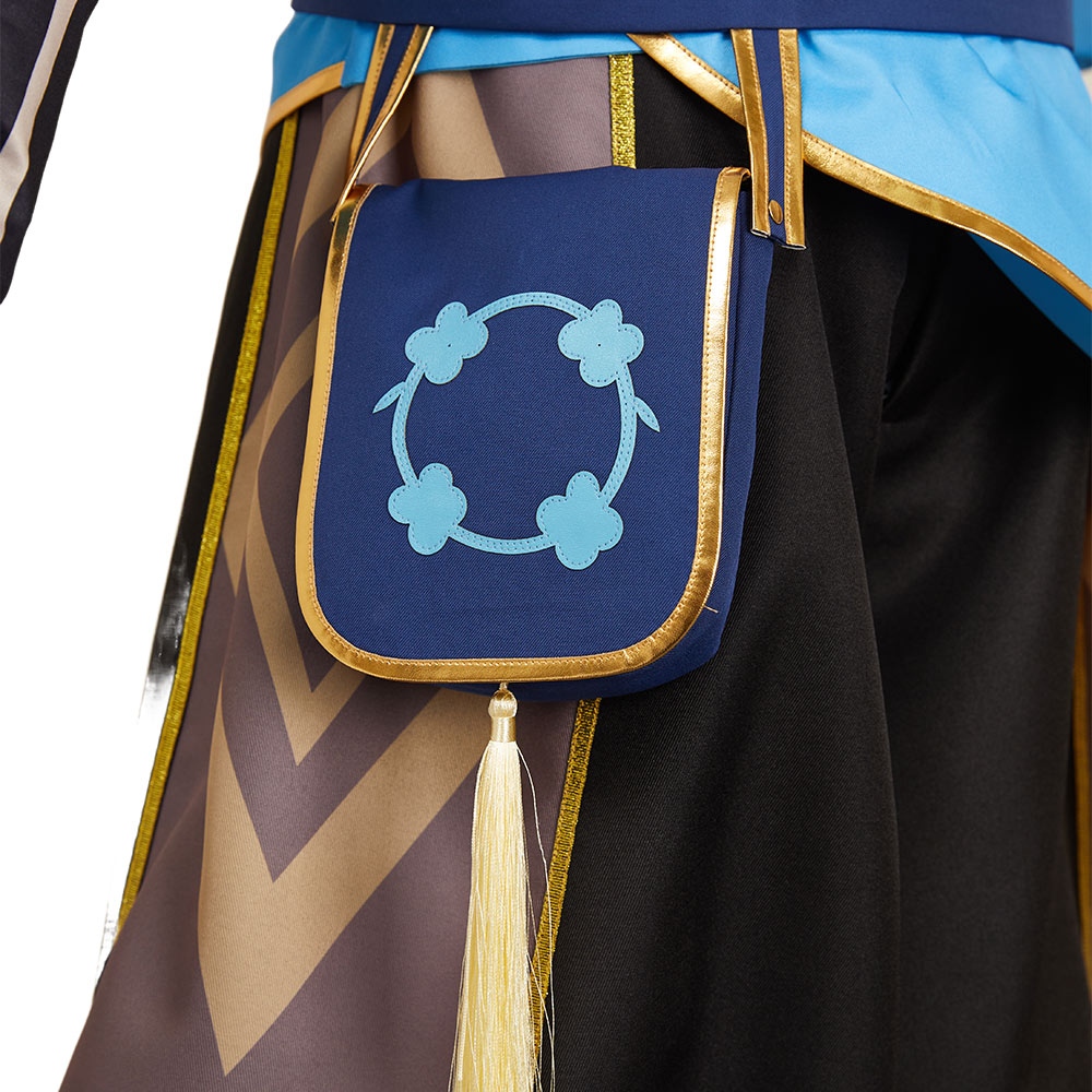 Genshin Impact Aether Knight of Flowers Outfits Halloween Carnival Cosplay Costume