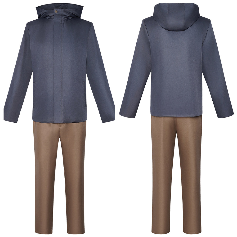 Hakari Kinji Black Outfit Halloween Carnival Cosplay Costume