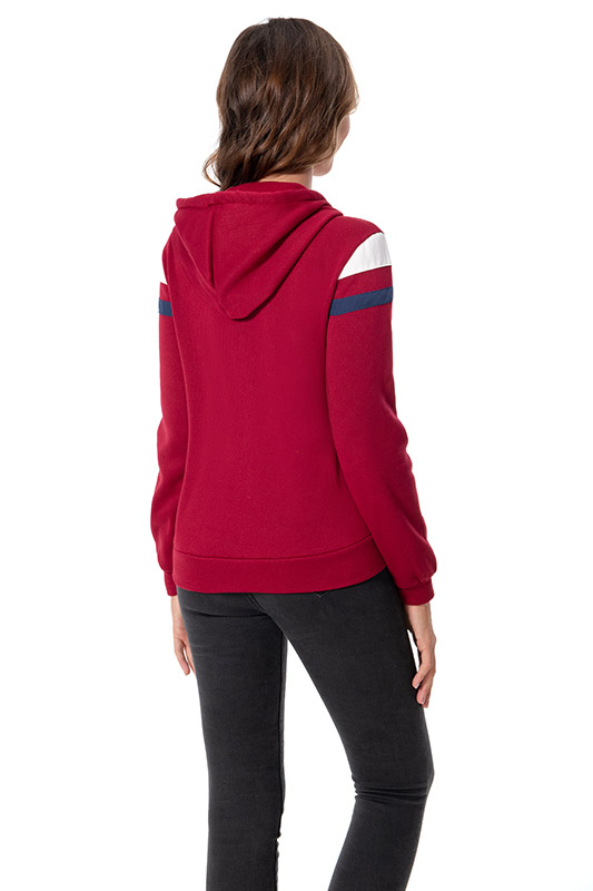 WandaVision-Scarlet Witch Hoodie Cosplay Costume Zip Up Jacket Coat Halloween Carnival Suit