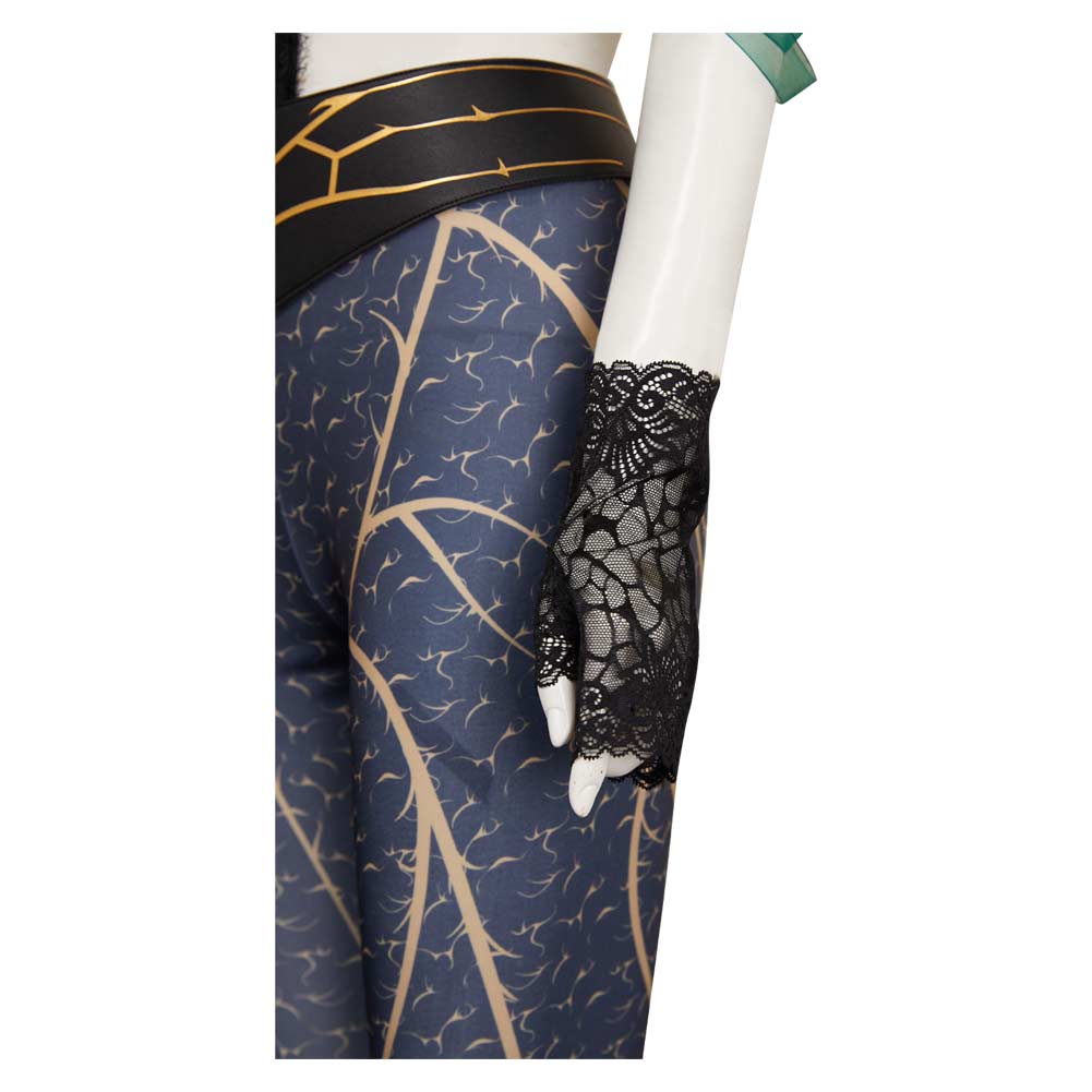 Agatha: All Alone (2024) Rio Vidal Women Green Outfits Halloween Carnival Cosplay Costume